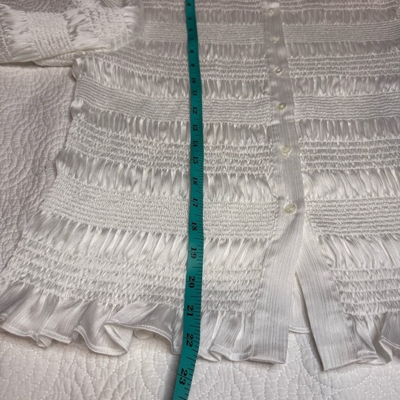 All Saints White Button Down Shirt - Picture 11 of 13